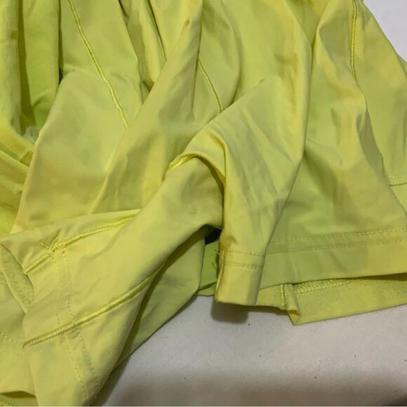 Outdoor Voices Neon Yellow Tennis Exercise Dress size L - Picture 9 of 12